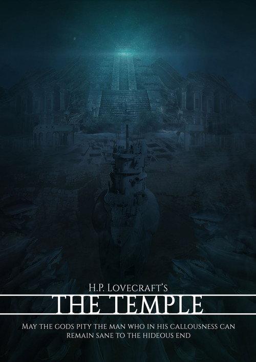 H.P. Lovecraft's The Temple 2017 official movie poster