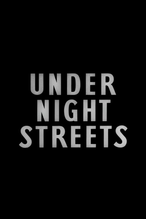 Under Night Streets 1958 official movie poster