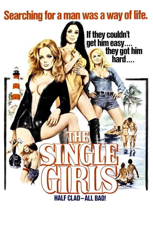 The Single Girls 1974 official movie poster