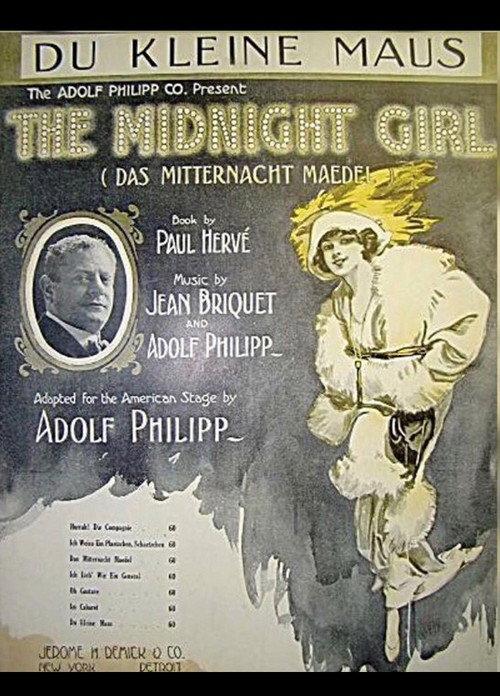 The Midnight Girl 1919 official movie poster