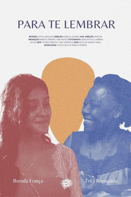 Para Te Lembrar 2024 official movie poster