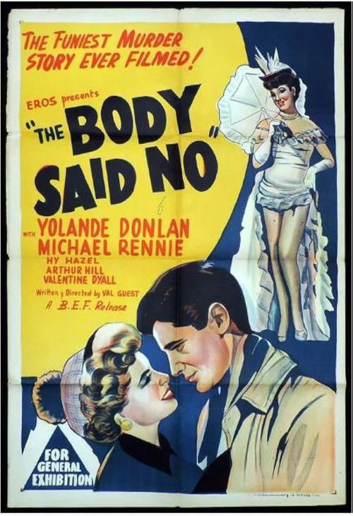 The Body Said No! 1950 official movie poster