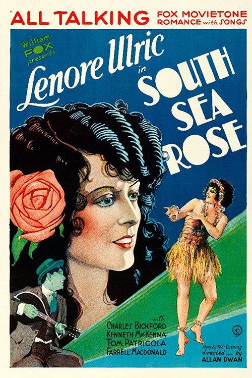 South Sea Rose 1929 official movie poster
