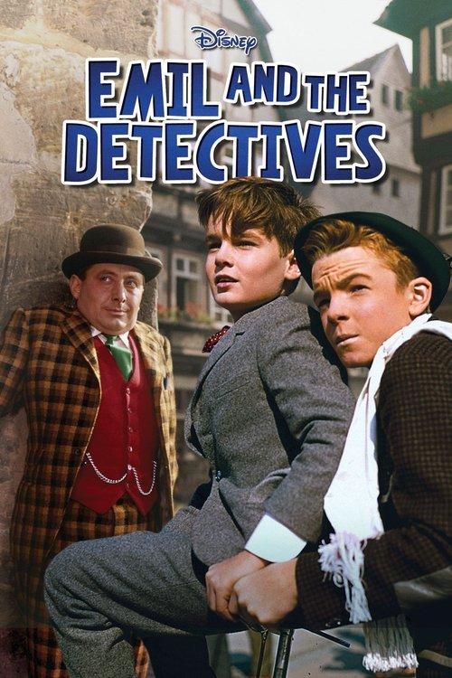 Emil and the Detectives 1964 official movie poster
