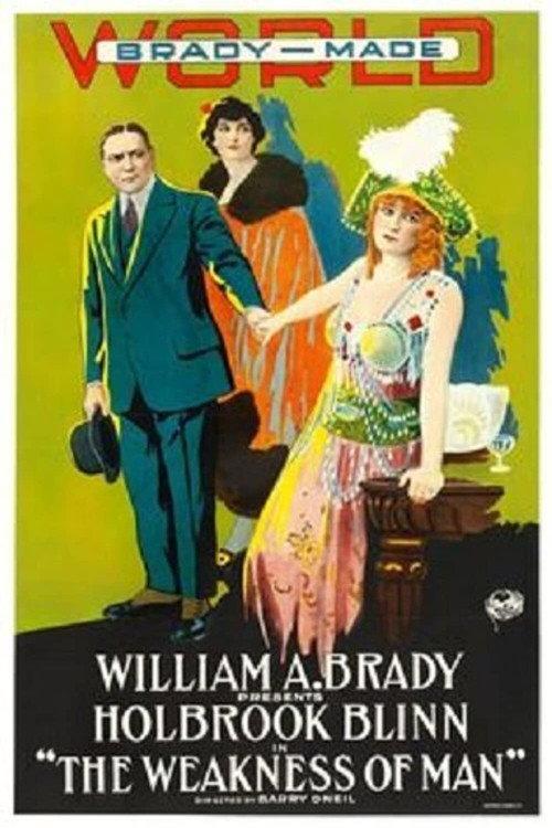 The Weakness of Man 1916 official movie poster