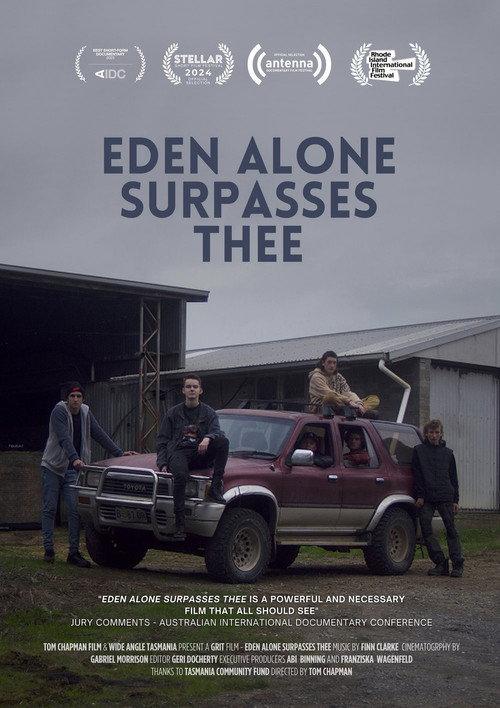 Eden Alone Surpasses Thee 2022 official movie poster