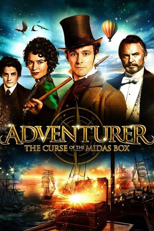The Adventurer: The Curse of the Midas Box 2013 official movie poster
