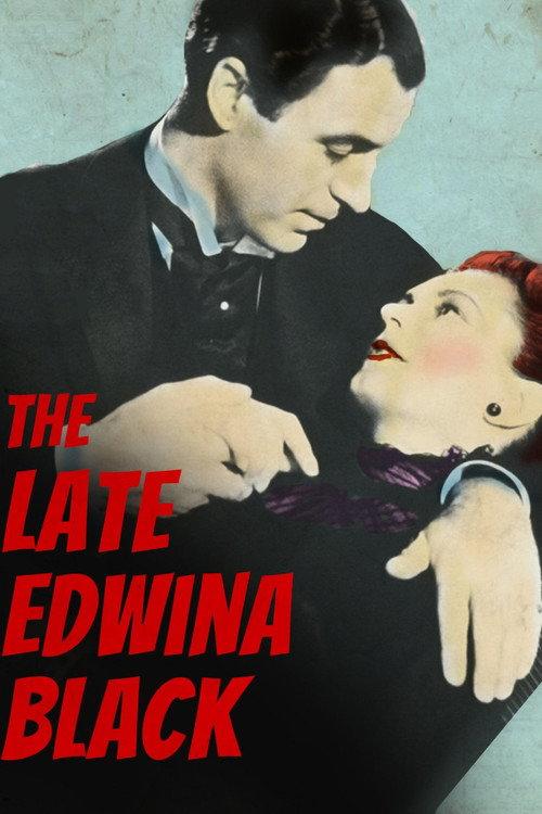 The Late Edwina Black 1951 official movie poster