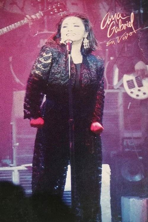 Ana Gabriel - En Vivo 1990 official movie poster