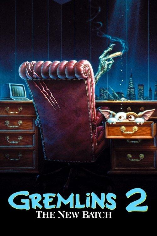 Gremlins 2: The New Batch 1990 official movie poster