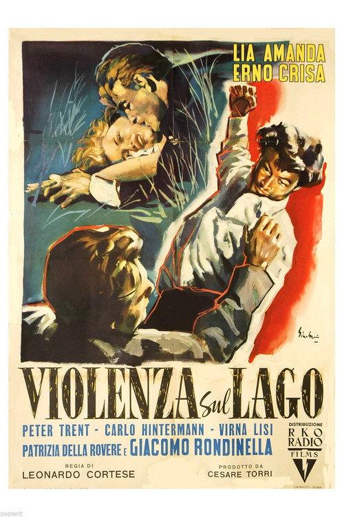 Violenza sul lago 1954 official movie poster