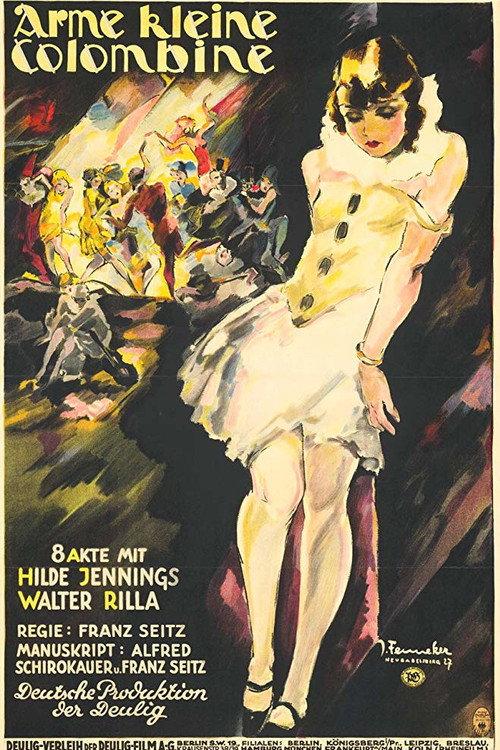Arme kleine Colombine 1927 official movie poster