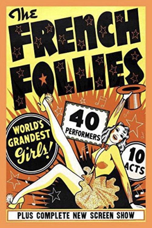 French Follies 1951 official movie poster