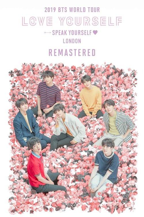 BTS 2019 WORLD TOUR 'LOVE YOURSELF: SPEAK YOURSELF' LONDON Remastered 2025 official movie poster