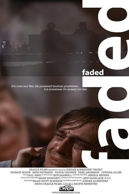Faded 2004 official movie poster