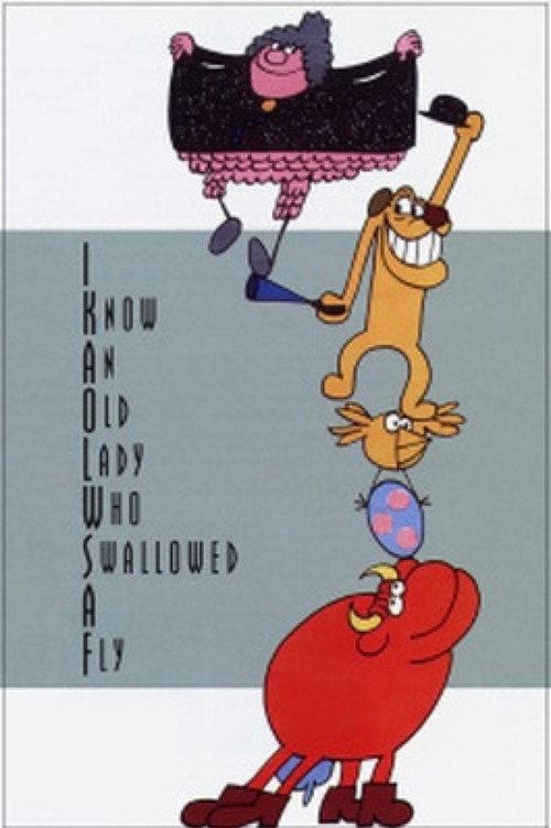 I Know an Old Lady Who Swallowed a Fly 1963 official movie poster