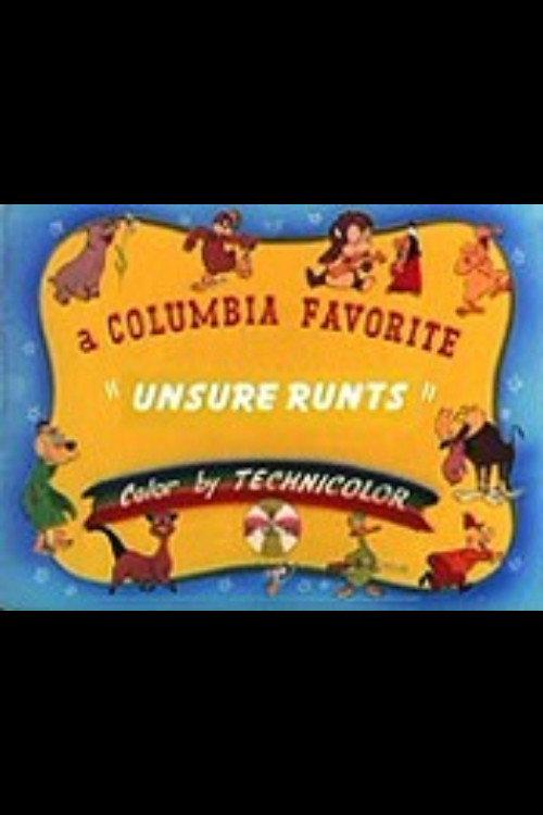 Unsure Runts 1946 official movie poster