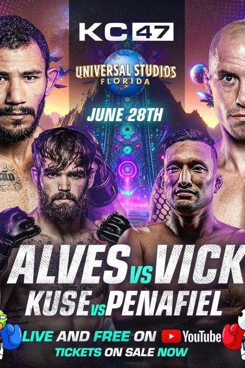 Karate Combat 47: Alves vs. Vick 2024 official movie poster