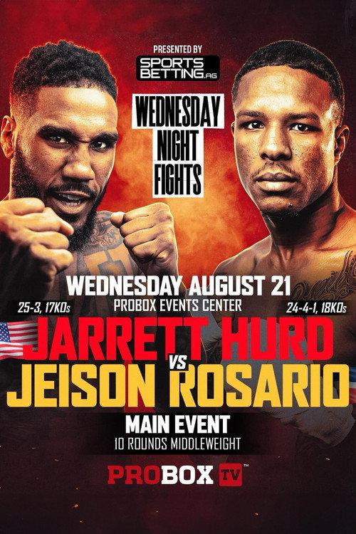 Jarrett Hurd vs. Jeison Rosario 2024 official movie poster