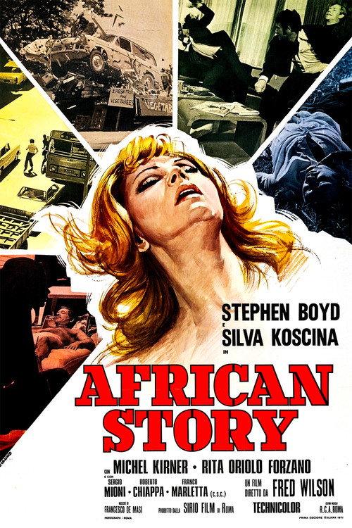 African Story 1971 official movie poster