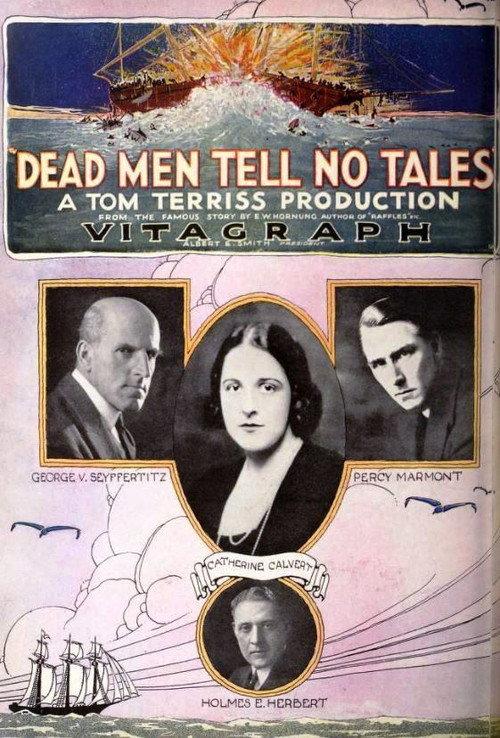 Dead Men Tell No Tales 1920 official movie poster