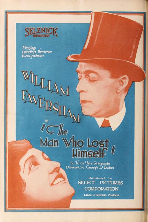 The Man Who Lost Himself 1920 official movie poster