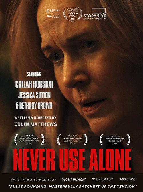 Never Use Alone official movie poster