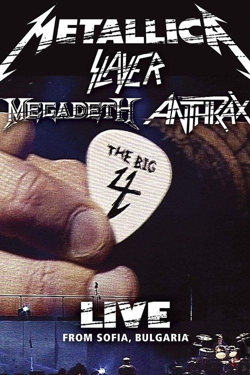 The Big Four: Live in Sofia 2010 official movie poster