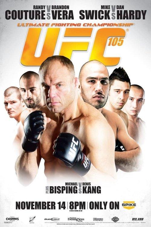 UFC 105: Couture vs. Vera 2009 official movie poster