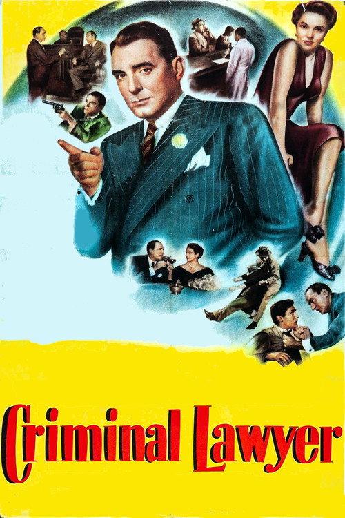 Criminal Lawyer 1951 official movie poster