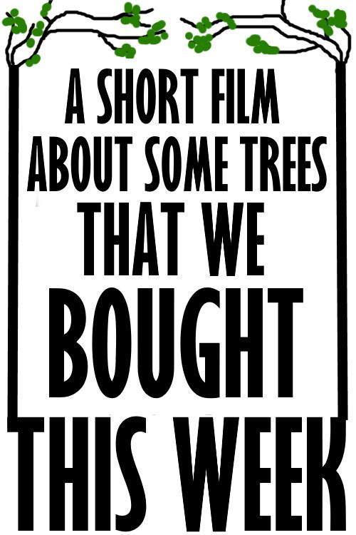 A Short Film About Some Trees That We Bought This Week 2020 official movie poster