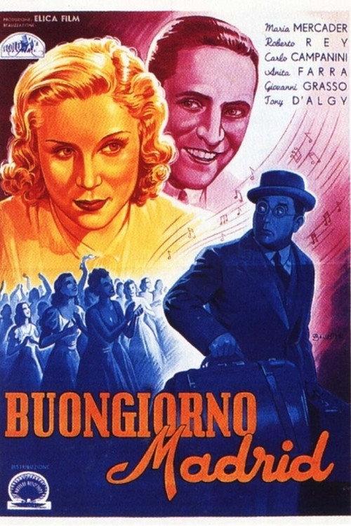 Buongiorno, Madrid! 1943 official movie poster