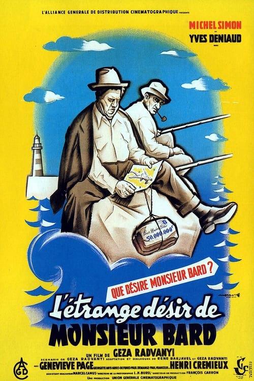Strange Desire of Mr. Bard 1954 official movie poster