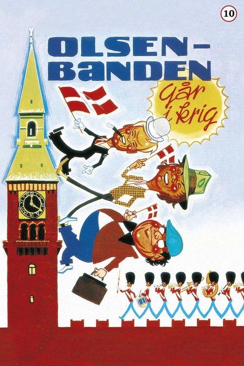The Olsen Gang Goes to War 1978 official movie poster