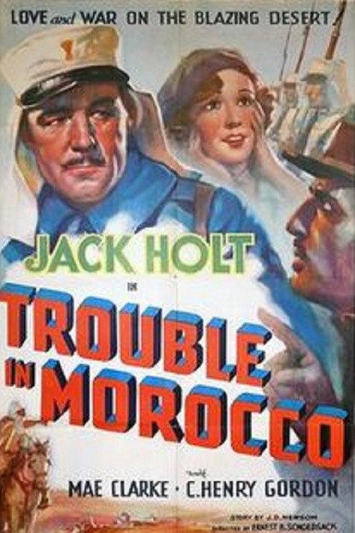 Trouble in Morocco 1937 official movie poster