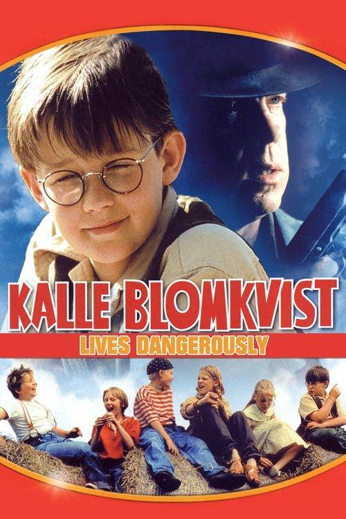 Kalle Blomkvist Lives Dangerously 1996 official movie poster