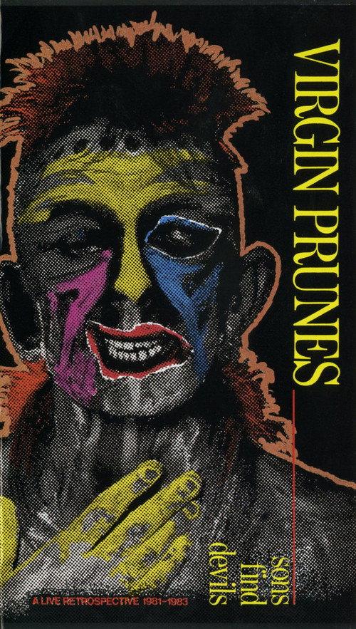 Virgin Prunes – Sons Find Devils - A Live Retrospective 1981-1983 1986 official movie poster