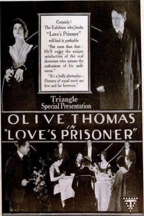 Love's Prisoner 1919 official movie poster