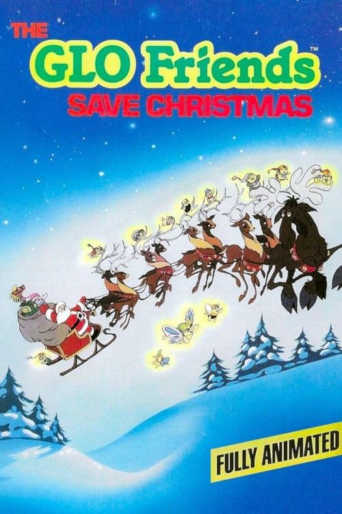 The GLO Friends Save Christmas 1985 official movie poster