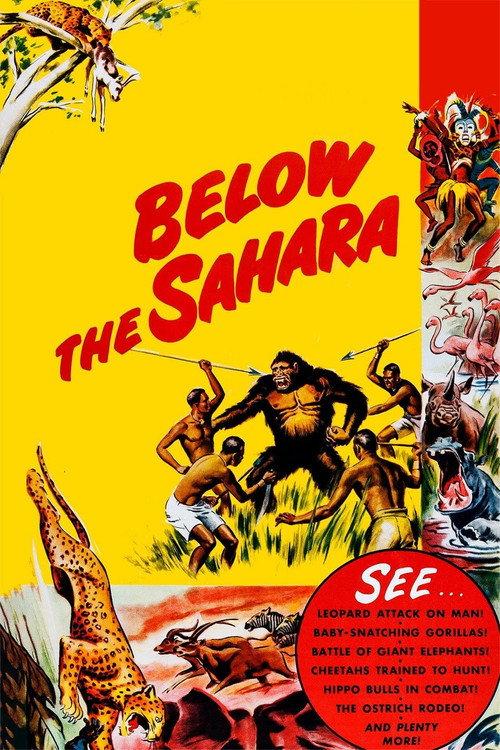 Below the Sahara 1953 official movie poster