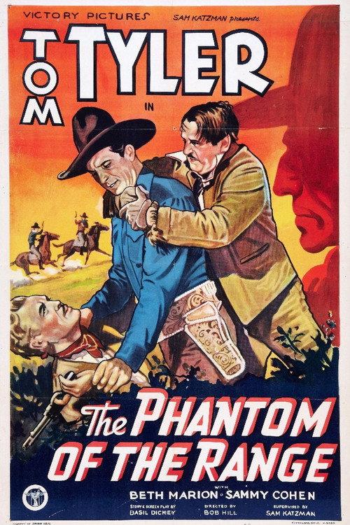 The Phantom of the Range 1928 official movie poster