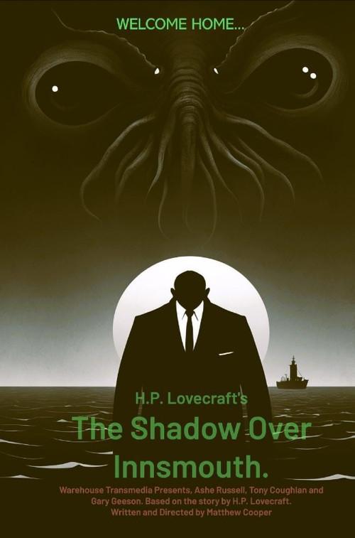 H.P. Lovecraft's the Shadow Over Innsmouth 2024 official movie poster