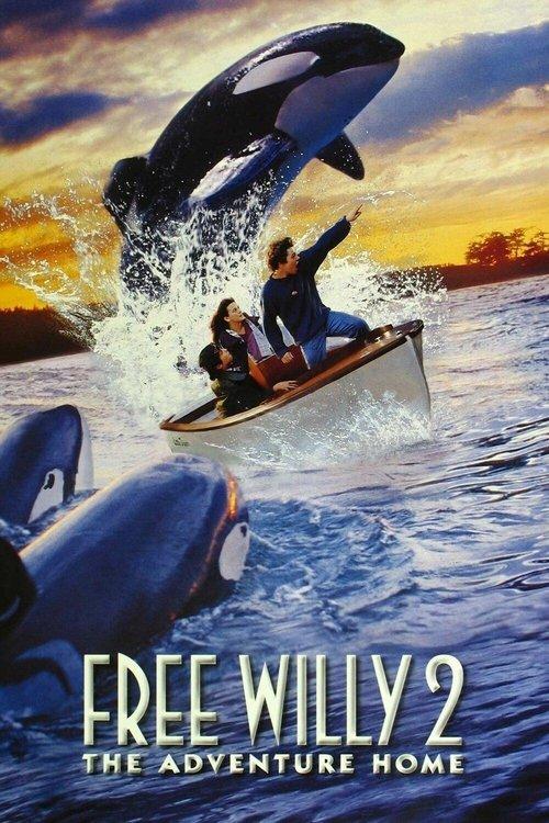 Free Willy 2: The Adventure Home 1995 official movie poster