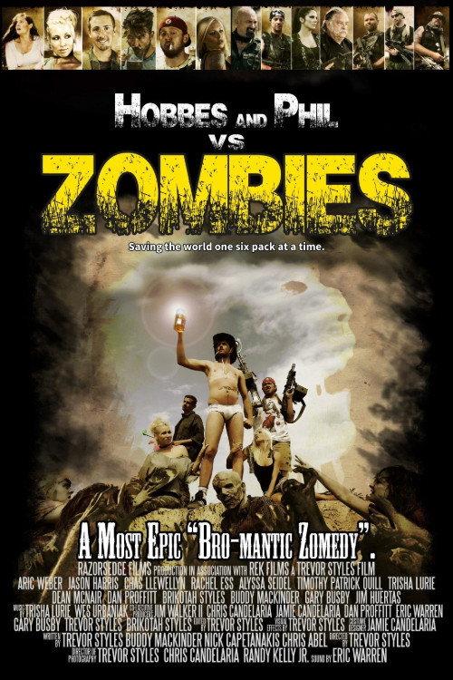 Hobbes & Phil V.S. Zombies 2015 official movie poster