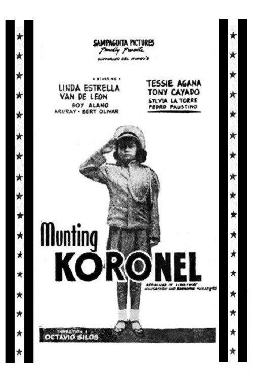 Munting Koronel 1953 official movie poster