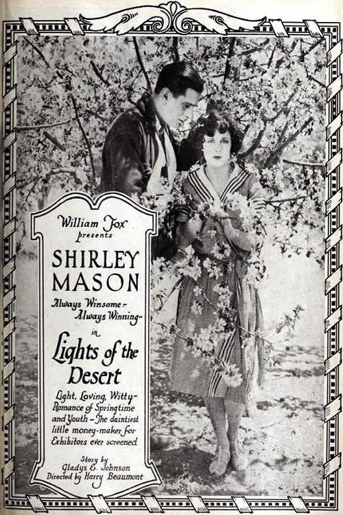 Lights of the Desert 1922 official movie poster