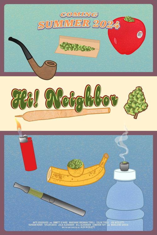 Hi! Neighbor 2025 official movie poster