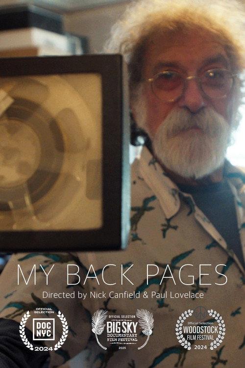 My Back Pages 2024 official movie poster