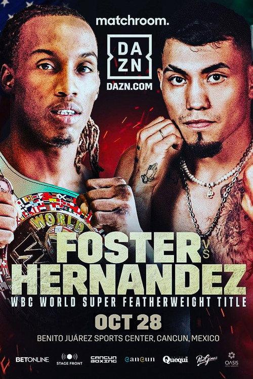 O’Shaquie Foster vs. Eduardo Hernandez 2023 official movie poster