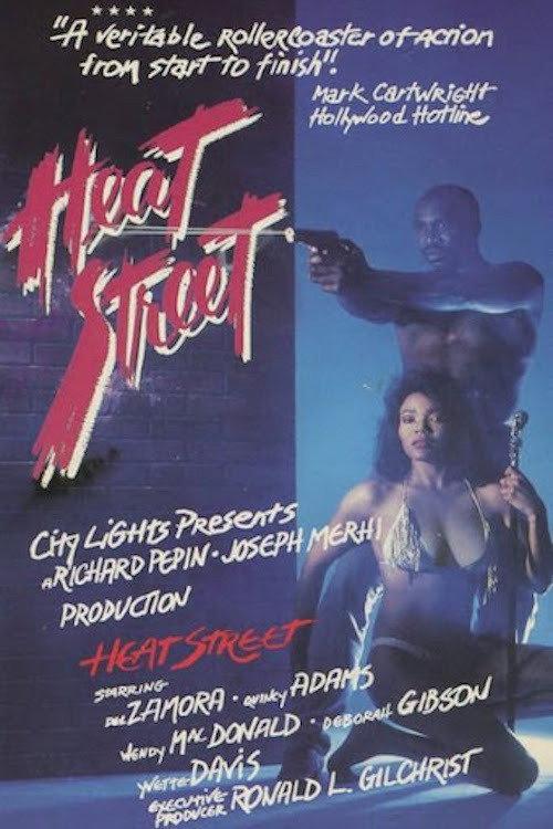 Heat Street 1988 official movie poster